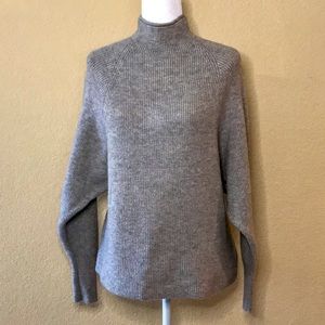 NWT Express Grey Turtleneck Size M